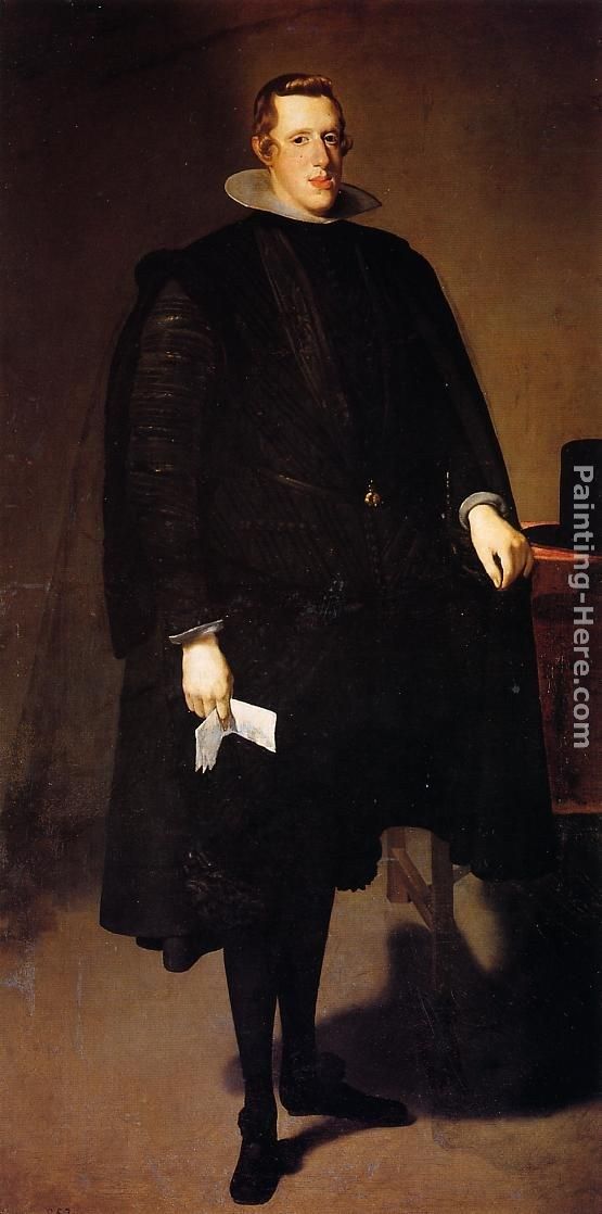Diego Rodriguez de Silva Velazquez Philip IV, Standing